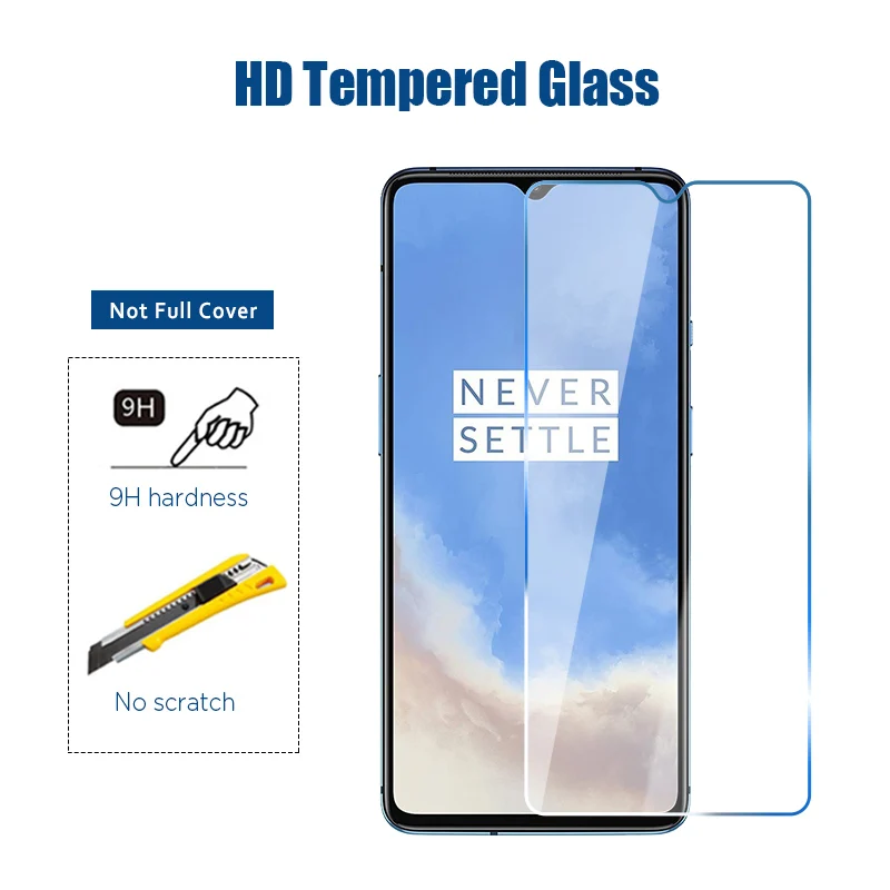 9H Защитное стекло для Oneplus 7 мягкая пленка объектива камеры 7T 2 в 1 Защитная экрана |