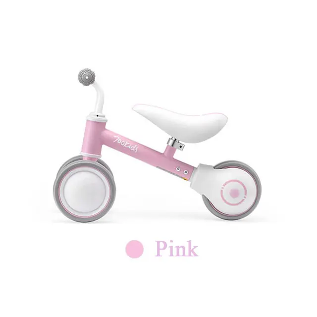 Xiaomi Kids Baby Balance Bike мальчик/девочка 1-2 лет ребенок йо-йо автомобиль без педали ходьба раздвижной велосипед езда на велосипеде на автомобиле - Цвет: Pink