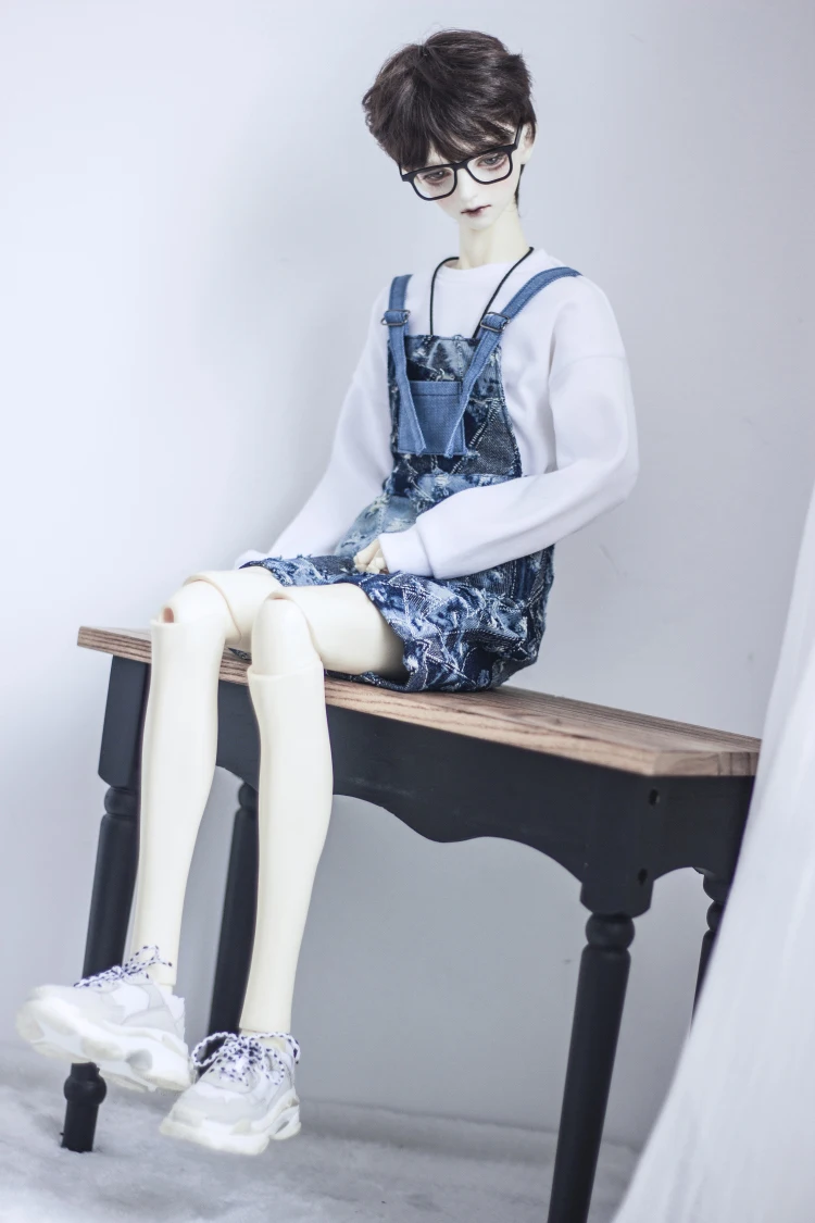 Кукла BJD одежда для 1/3 1/4 MSD джинсы с разрезом пояс аксессуары кукольных штанов |