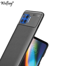 For Motorola Moto G 5G Plus Case Bumper Silicone Carbon Fiber Shockproof Cover For Moto G 5G Plus Case For Moto G 5G Plus 6.7