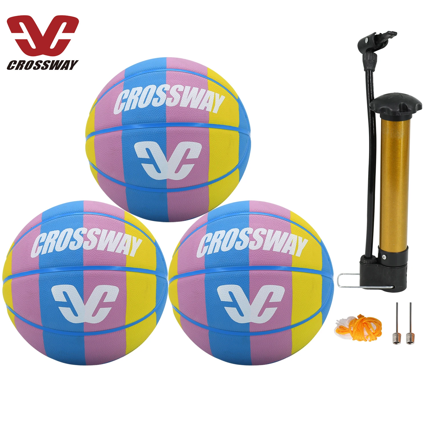 CROSSWAY Basketeball офисные Размеры 7 6 5 и 3 игра баскетбольная корзина высокое качество ПУ