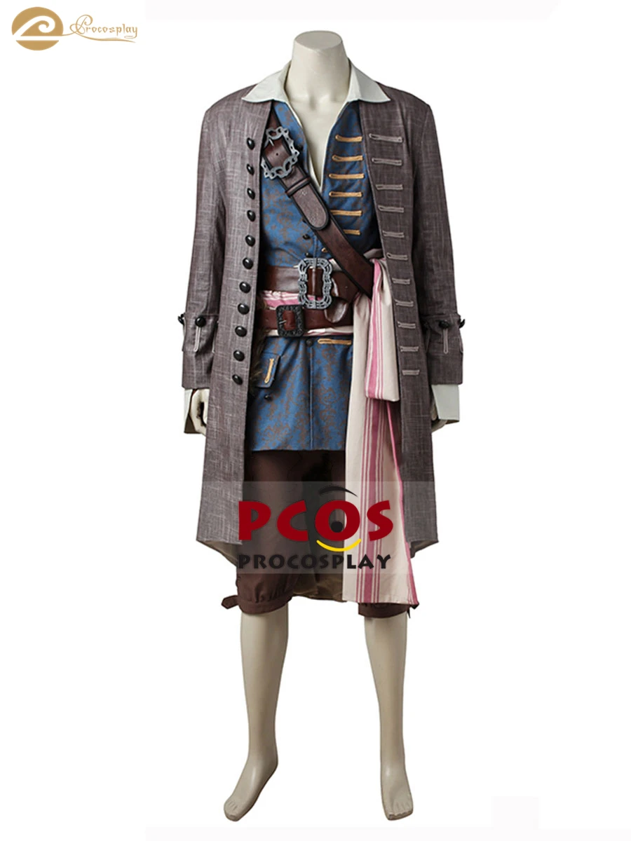 Про Косплей Пираты Карибы: мертвецы скажите нет сказки капитан Джек Воробей