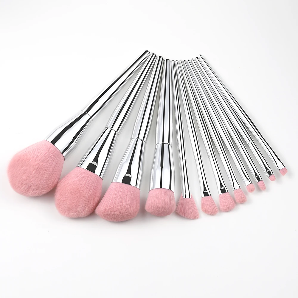 

XINYAN Eyeliner Makeup Brush Set Foundation Pink Powder Blush Eyeshadow Concealer Lip Eye Cosmetic Face Beauty Tool