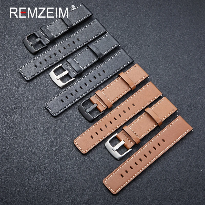 Ремешок REMZEIM Gear S3 Frontier для Samsung Galaxy watch 46 мм amazfit bip 22 ремешок часов в стиле ретро из