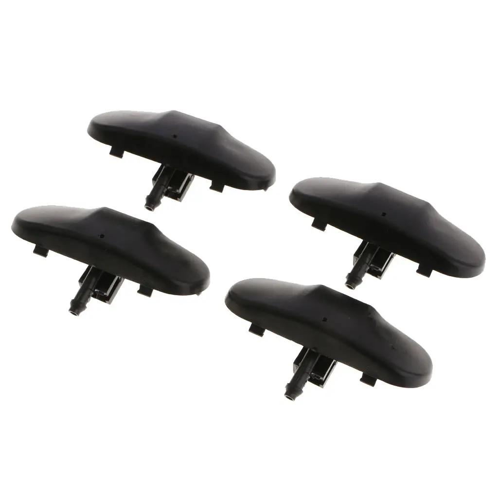 

4X 80x30x30mm Windscreen Washer Clearer Spray Nozzle Windshield Cleaning Equipments for Audi A1 A3 A4 A5 A6