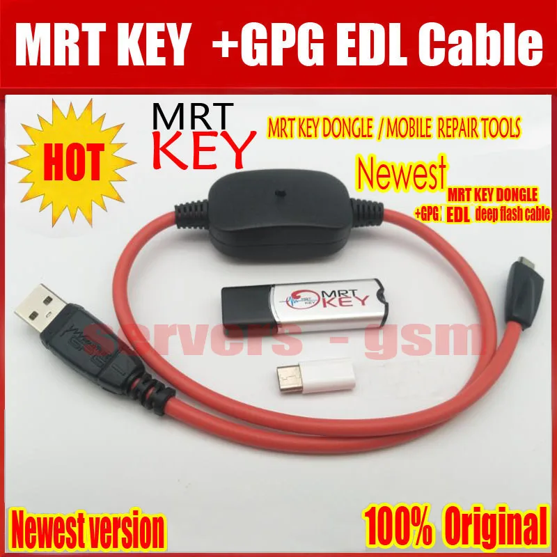 2021 новейший оригинальный ключ MRT/ключ MRT + для кабеля GPG набор EDL|dongle|dongle cable |