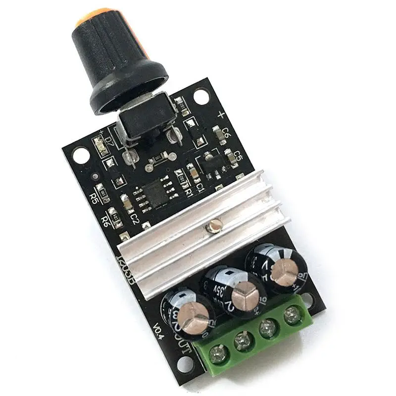 DC 6V 12V 24V 28VDC 3A 80W ШИМ регулятор скорости двигателя регулируемое управление
