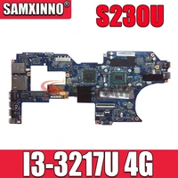 qipa1 la 8671p 04x0722 main board for lenovo thinkpad s230u twist 12 5 inch laptop motherboard sr0n9 i3 3217u 4g gma hd 4000