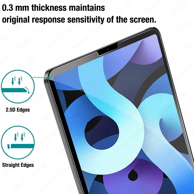 Защита экрана планшета для Ipad Pro 11 12 9 2021 2020 Air 4 3 2 8th закаленное стекло Funda 10 5 Mini