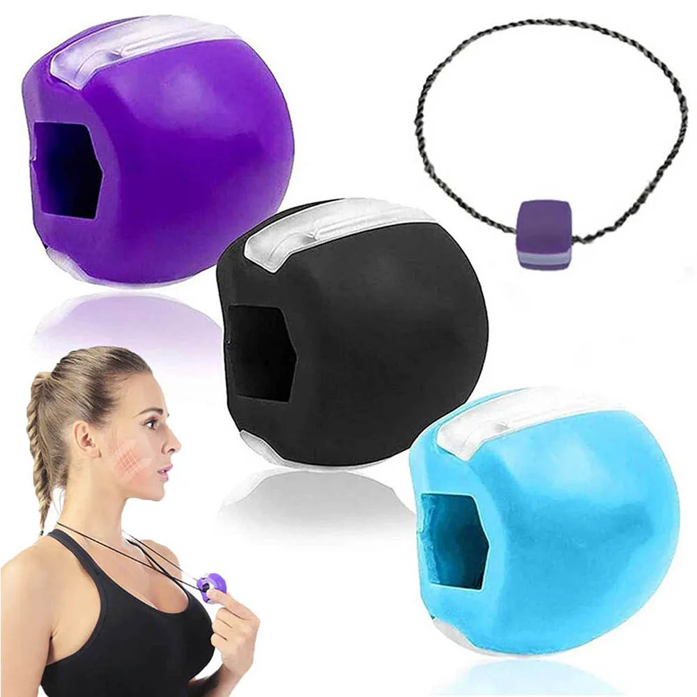 

Jaw Trainer Face Exerciser Jaw Exerciser for Jawline Shaper Facial Toner Chin Masseter Muscle Trainer for Double Chin Reducer