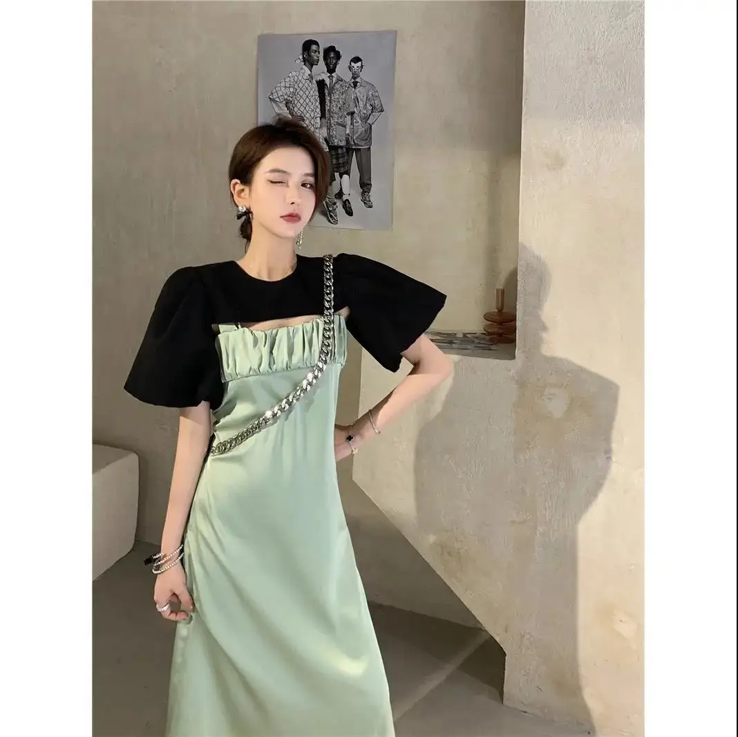 

2pcs set xl Korean style plus size spring summer Women sexy Top shirt+ pants Solid Tops Vintage pants Sets Elegant