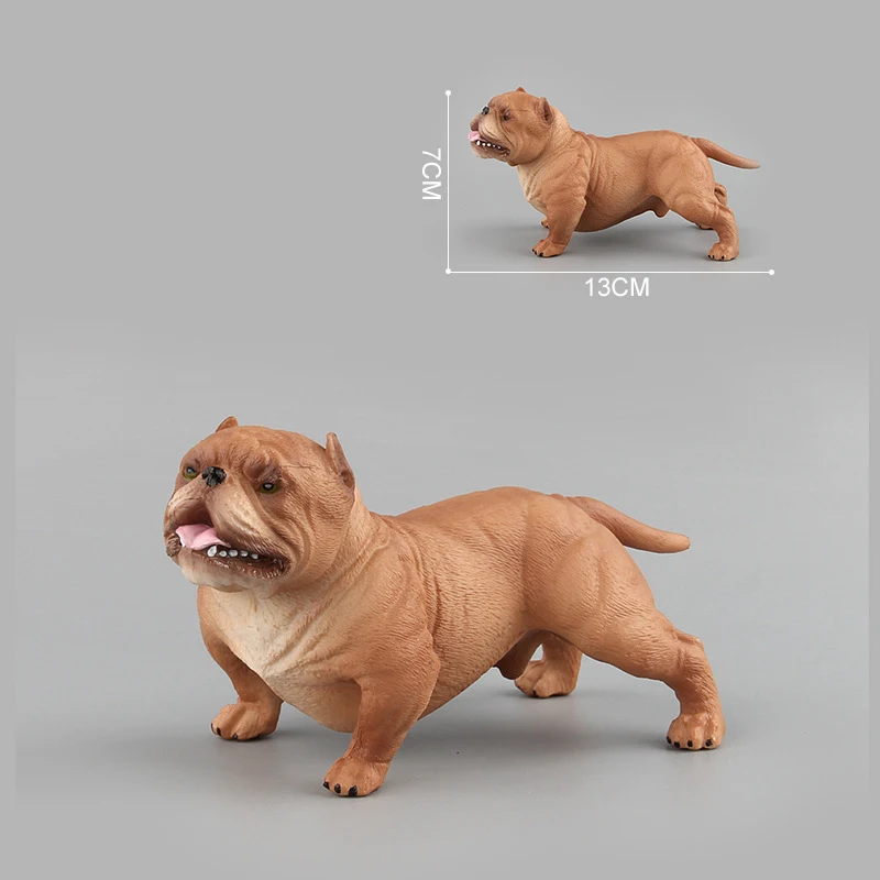 Новинка имитация шарпей собаки бульдога обучающая фигурка реквизит для биологии