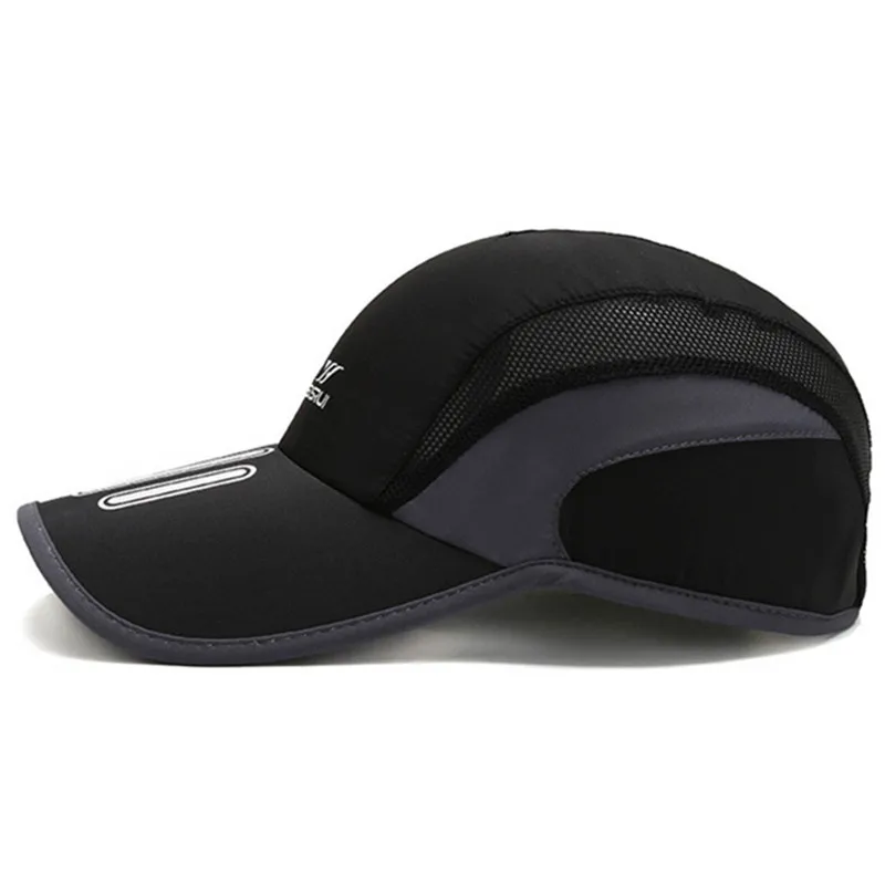 

Snapback Cap Summer Men Women Anti-ultraviolet Ventilation Mesh Cap Breathable Baseball Cap Adjustable Size Couple Sports Hats