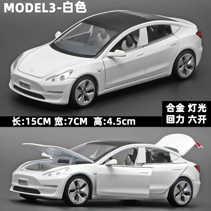 

New 1:32 Tesla MODEL 3 Alloy Car Model Diecasts & Toy Vehicles Toy Cars Free Shipping Kid Toys For Children Gifts Boy Toy