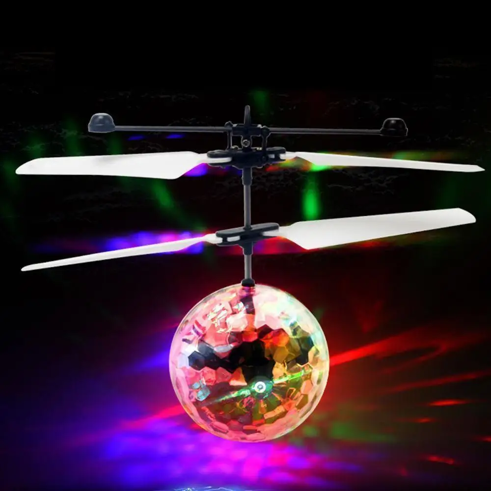 

Electric RC Flying Ball Luminous Kid's Flight Balls Infrared Induction Aircraft Remote Control Toys Flash LED Light Plane Toys