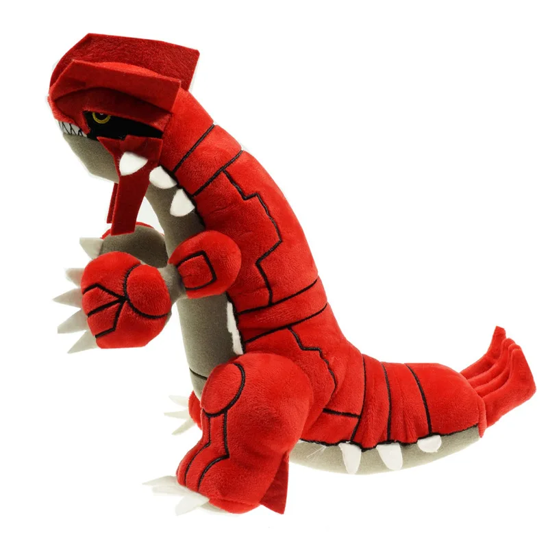 Groudon pokemones фигурка мягкая плюшевая игрушка мультяшная Кукла Плюшевая Игрушка Peluche подарок