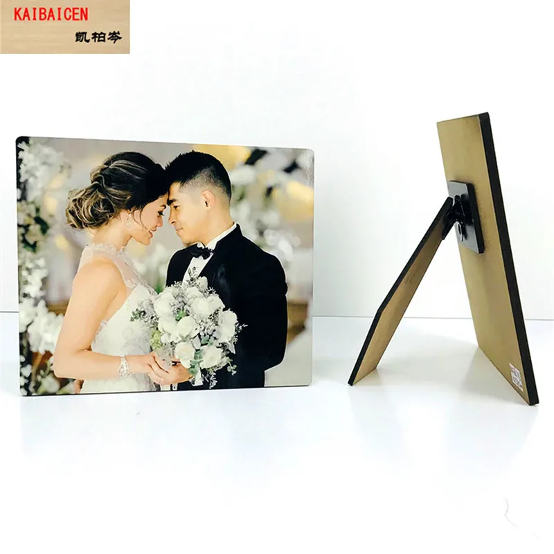 Мода DIY сублимационный из ДВП пустой плоская фаза любовь семья фоторамка для