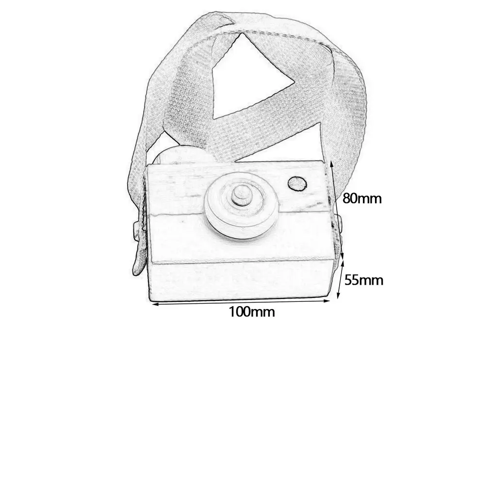 

Children's Wooden Camera Toys Cute Handmade Pictures Props And Decorations