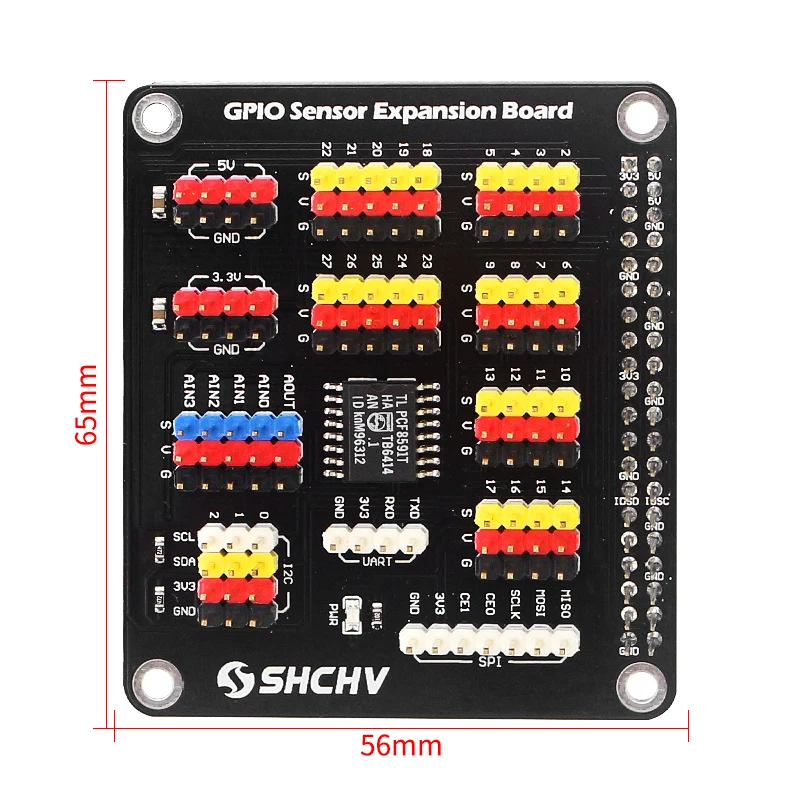 Плата расширения для Raspberry Pi AD/DA подходит Pi4B/3B +/3A + цифро-аналоговое