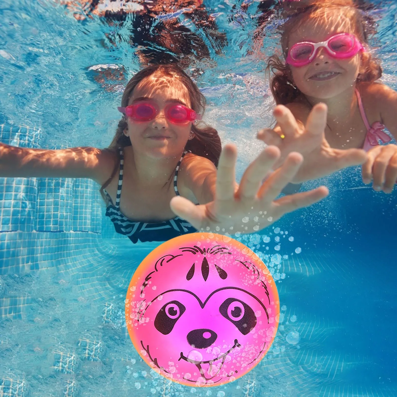 

Water Balloons Funny Beach Swimming Pool Toys Watermelon Cartoons Ball The Ultimate Swimming Pool Game Underwater Passing Ball