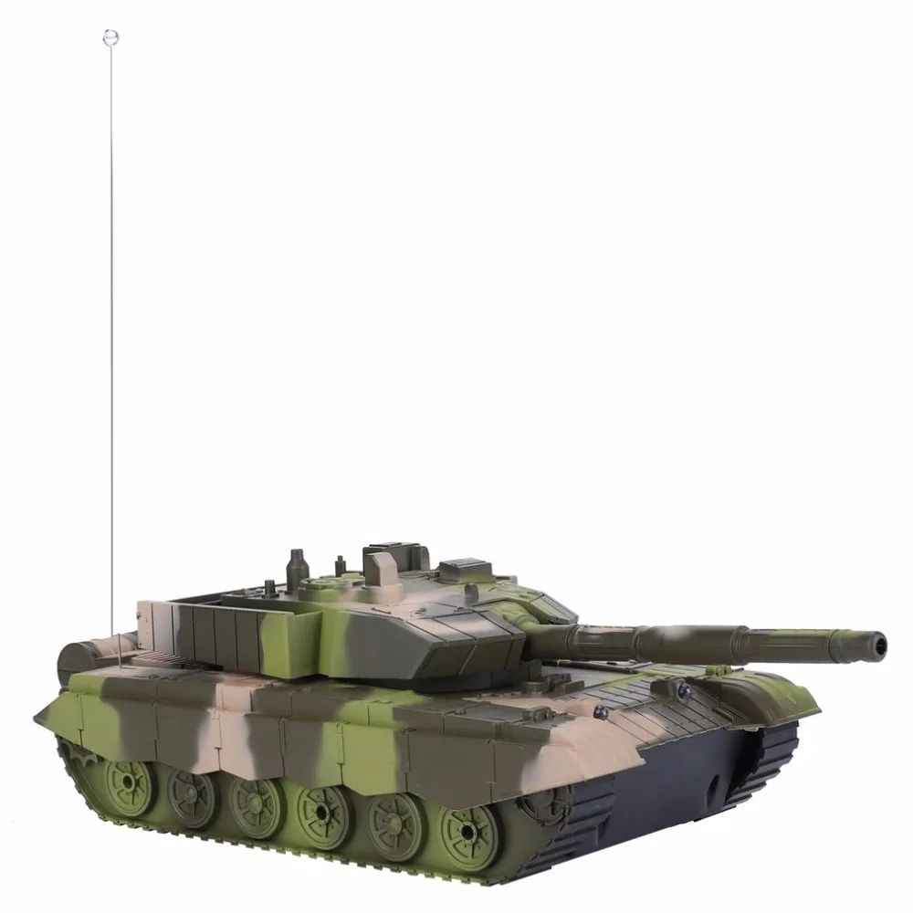 1:20 4CH силовой танк на радиоуправлении военный автомобиль бронированный боевой танк револьверный вращающийся светильник и музыка радиоуправляемая модель