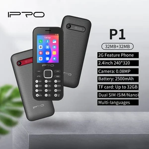 telefon телефон ipro p1 original cellphones unlocked big battery 2500mah unique design portable features phone 2g g