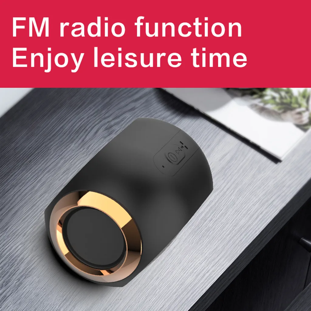 HIPERDEAL HIFI портативный беспроводной Blueteeh 5,0 стереоколонка FM TF карта USB динамик TWS Jy30