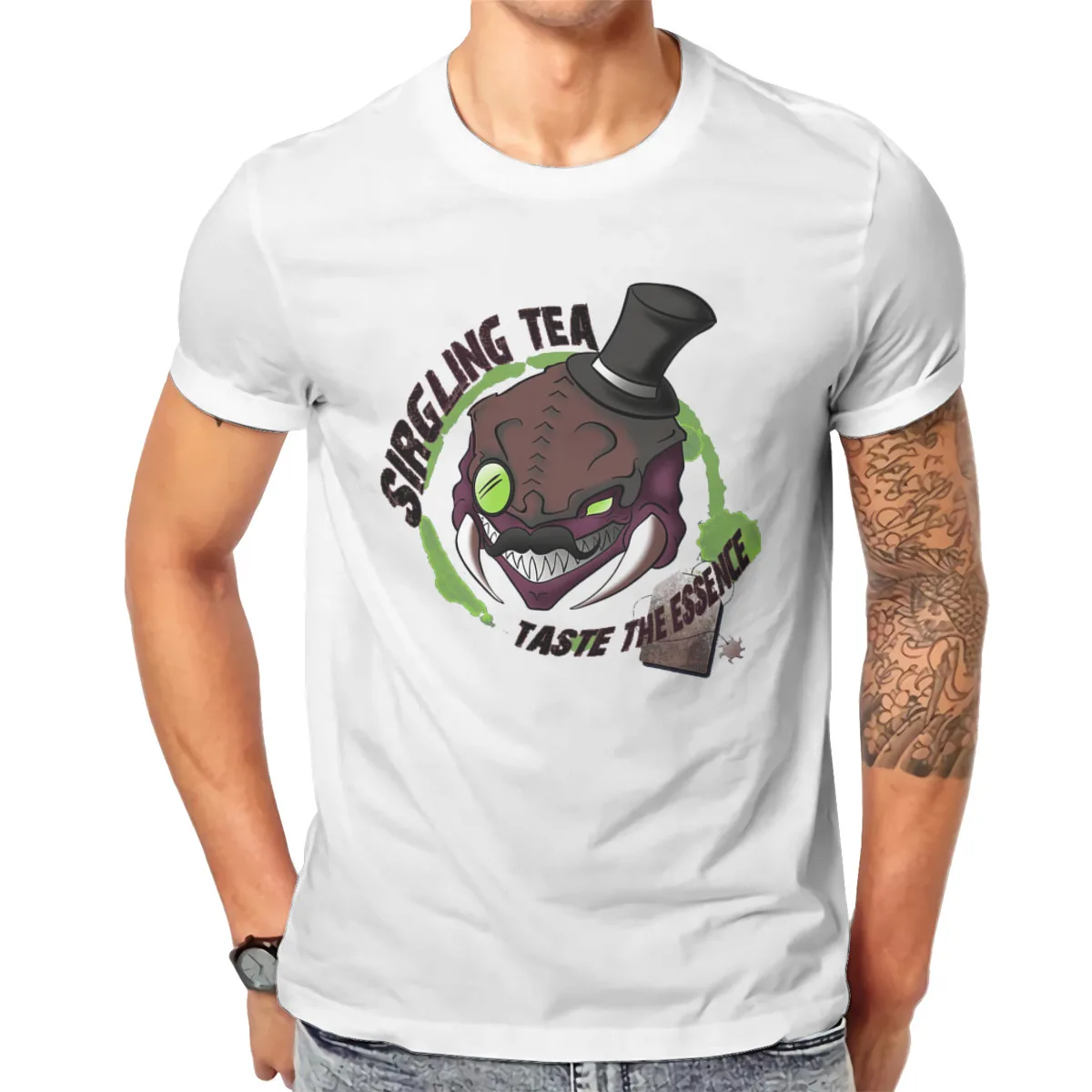 

Sirgling Tea O Neck TShirt Starcraft Protoss Zerg Terran Drone Xel Naga Fabric Basic T Shirt Men Clothes Fashion Oversized