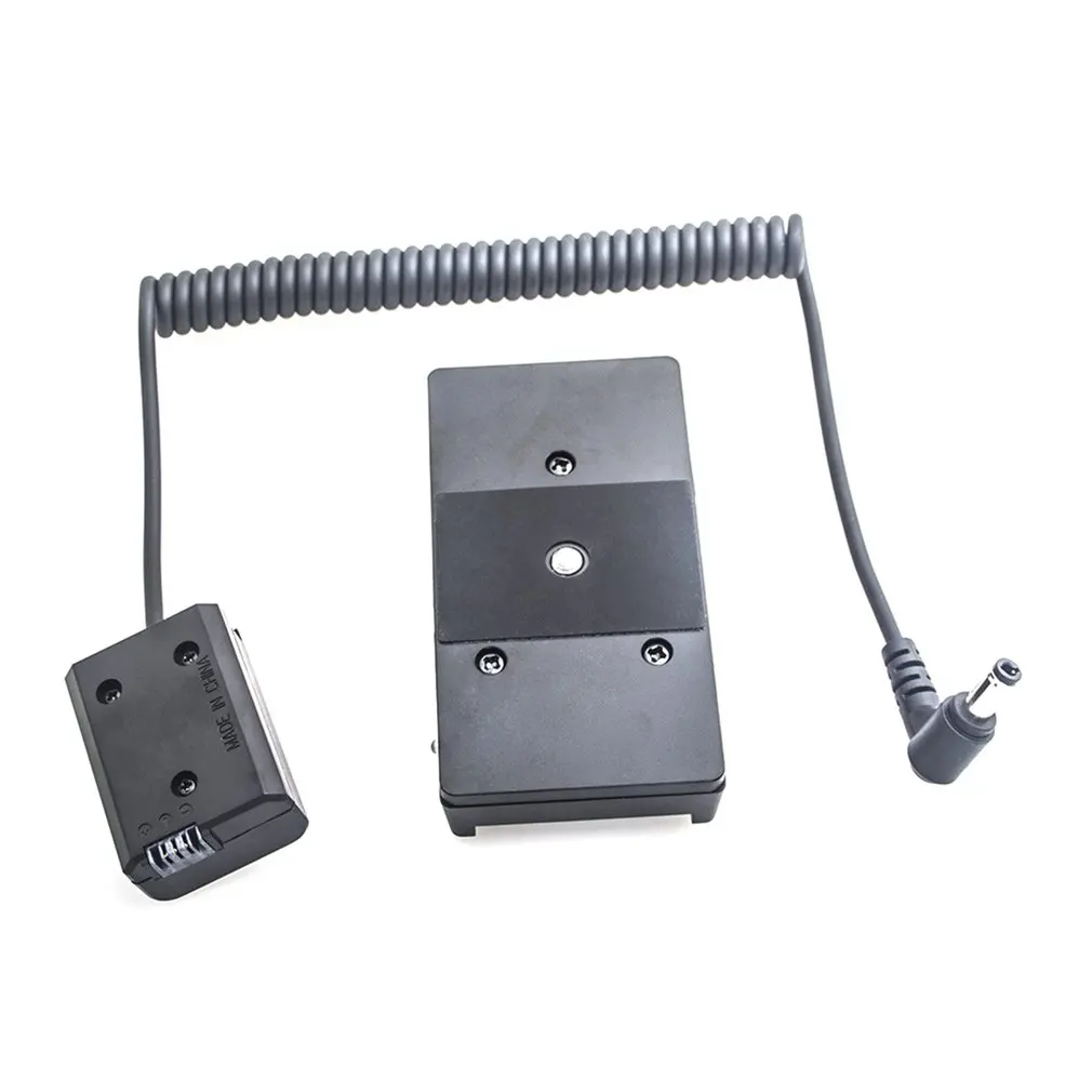 Адаптер питания NP F970 FW50 фиктивный для крепления батареи пружинный кабель