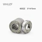 WHUZF Бесплатная доставка 51020 шт. 605ZZ 5x14x5 мм радиальный шарикоподшипник Миниатюрный подшипник высокого качества R-1450ZZ