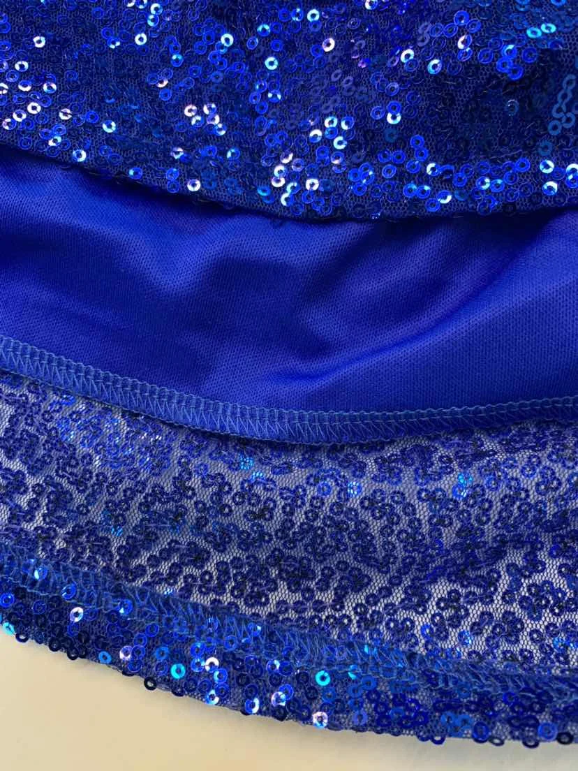 5XL плюс Блестки Длинные платья синего цвета для женщин осенние пикантные Макси