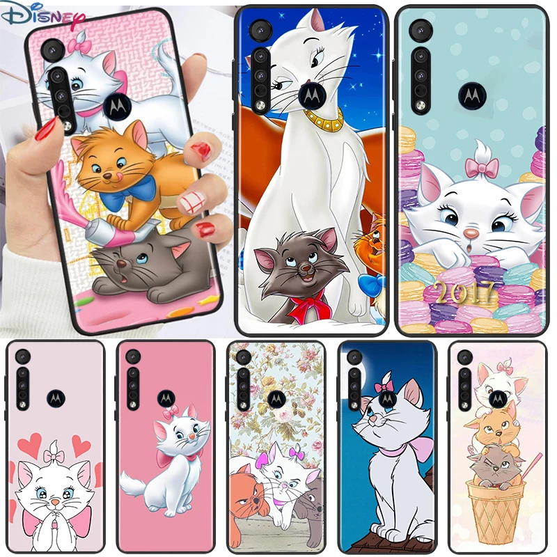 Чехол для телефона с изображением героев Диснея аристокотов Motorola G9 G8 G Edge One E7 E6 Power
