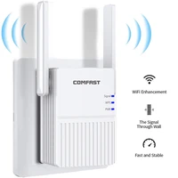 comfast n300 wifi repeater 300mbps wireless wifi signal range extender booster plug and play broadband smart device