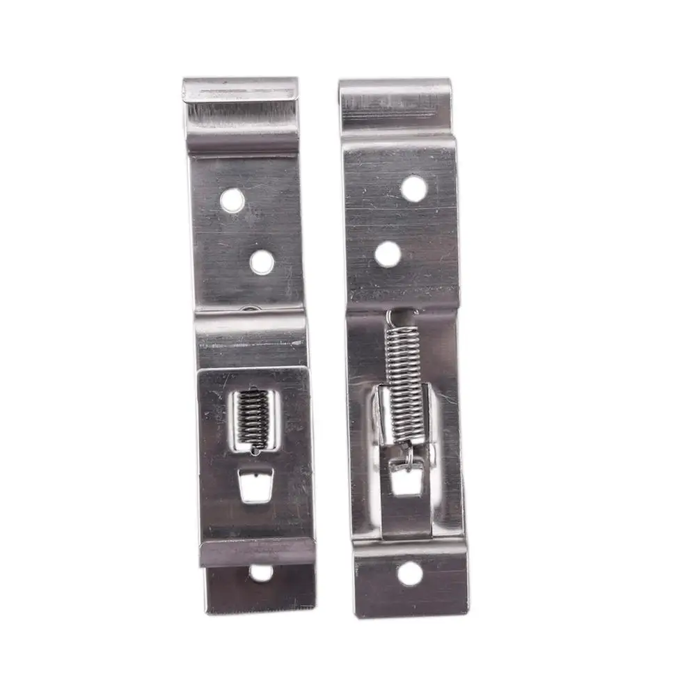 2 шт. Европейский ЕС нержавеющая сталь Автомобильный номерной знак держатель