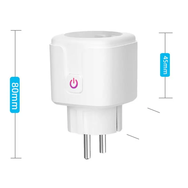 

2 Pieces WiFi Smart Plug EU UK US Adaptor Wireless Remote Voice Control Power Energy Monitor Outlet Timer Socket for Alexa Home
