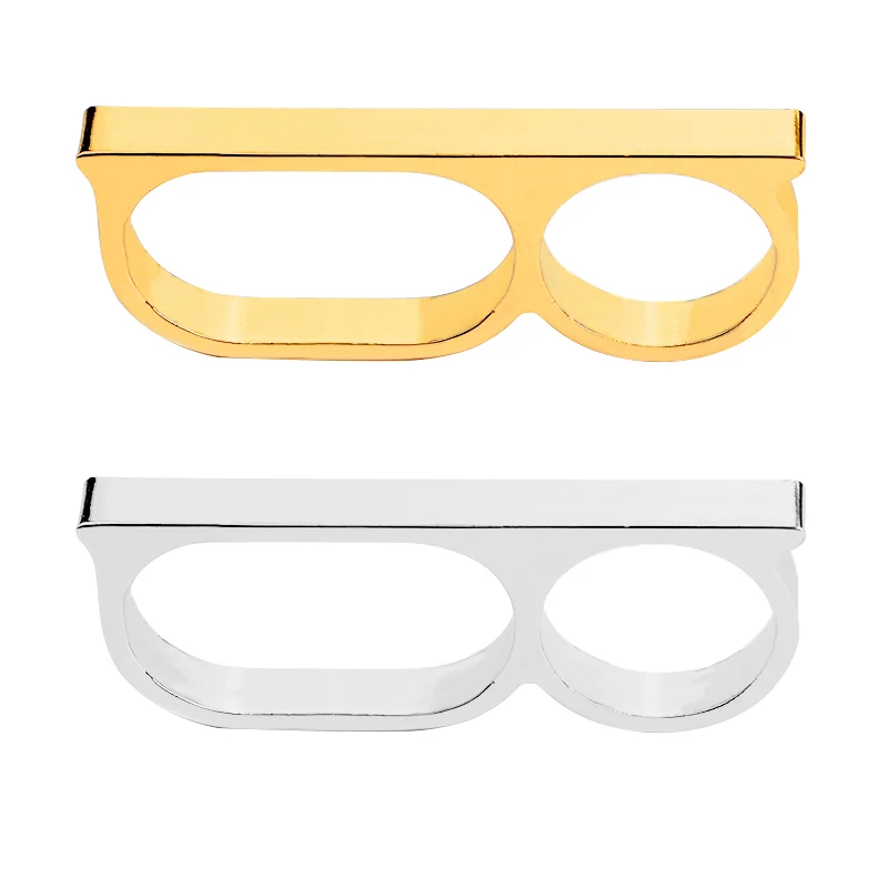 Три искусственных кольца в стиле панк Три искусственных кольца в стиле панк