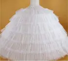 6-слойная бальная юбка для свадебного платья, Свадебный подъюбник год, свадебный аксессуар, в наличии год