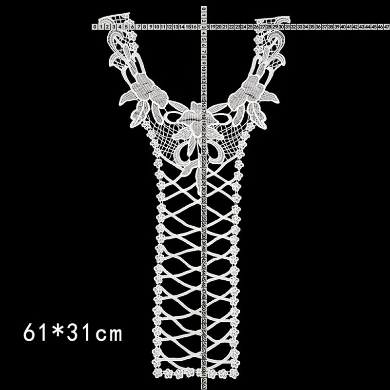 DIY ручной работы Швейные Ремесло вечерняя одежда кружева аксессуары из молочного