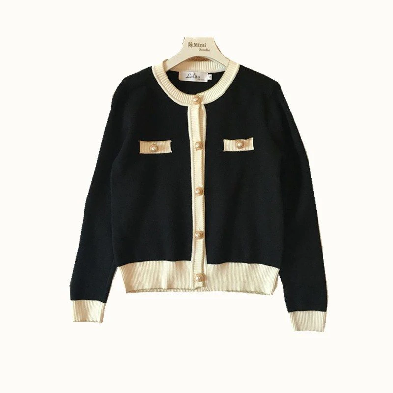 

Autumn Spring Style Women Knitted Pullover Tops Lady Casual Turn-down D96 Collar Knitted Pullover Sweater ZZ0961