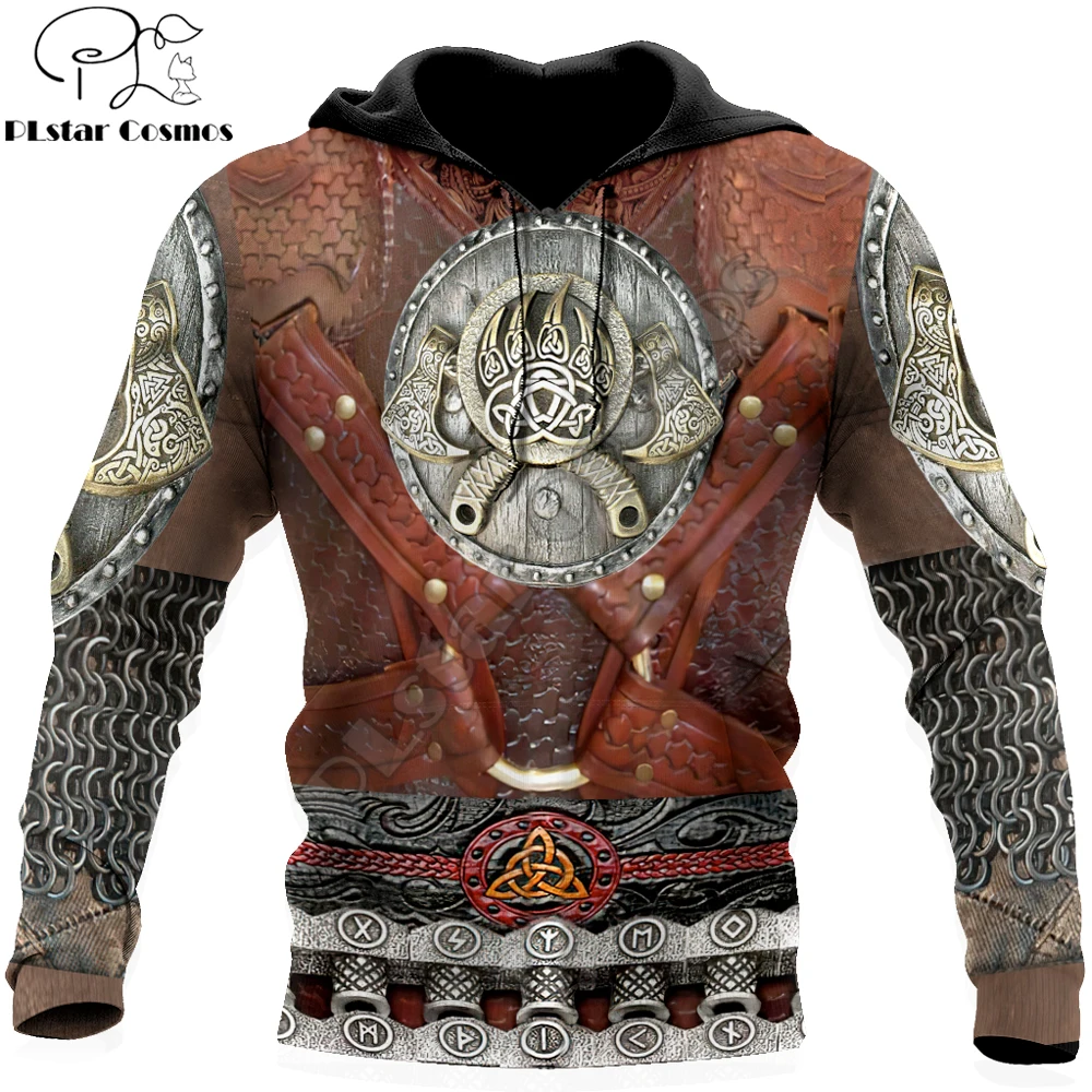 

Viking Chain Armor 3D Printed Autumn Men Hoodies Unisex Pullovers Zip Hoodie Casual Streetwear Tracksuit Cosplay costume DW638