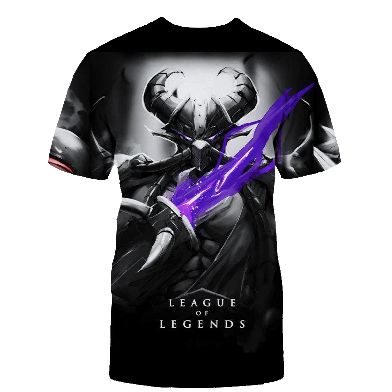 

Summer 3D Printed T-Shirt Online Game Pattern Men's T-Shirt 2021 Casual T-Shirt O collar Hip Hop Short Sleeve Size XXS-6XL