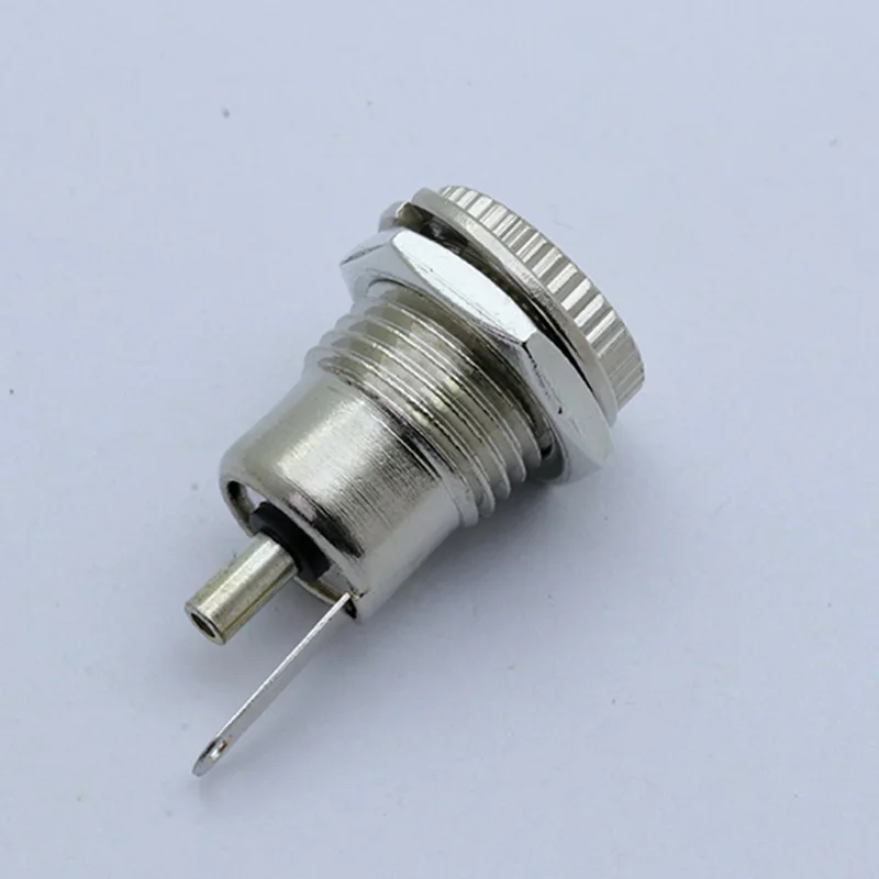 10 шт. металлический 5 мм x 2 1 разъем питания постоянного тока Гнездовой для