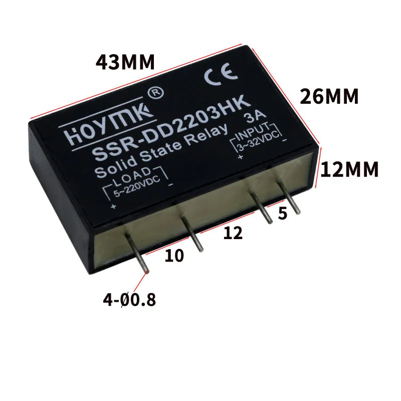 Твердотельное реле DD2202/DD2203/DD2205/HK/2A3A5A SSR-D3803HK D3805HK D3808HK 1 шт. | Обустройство дома