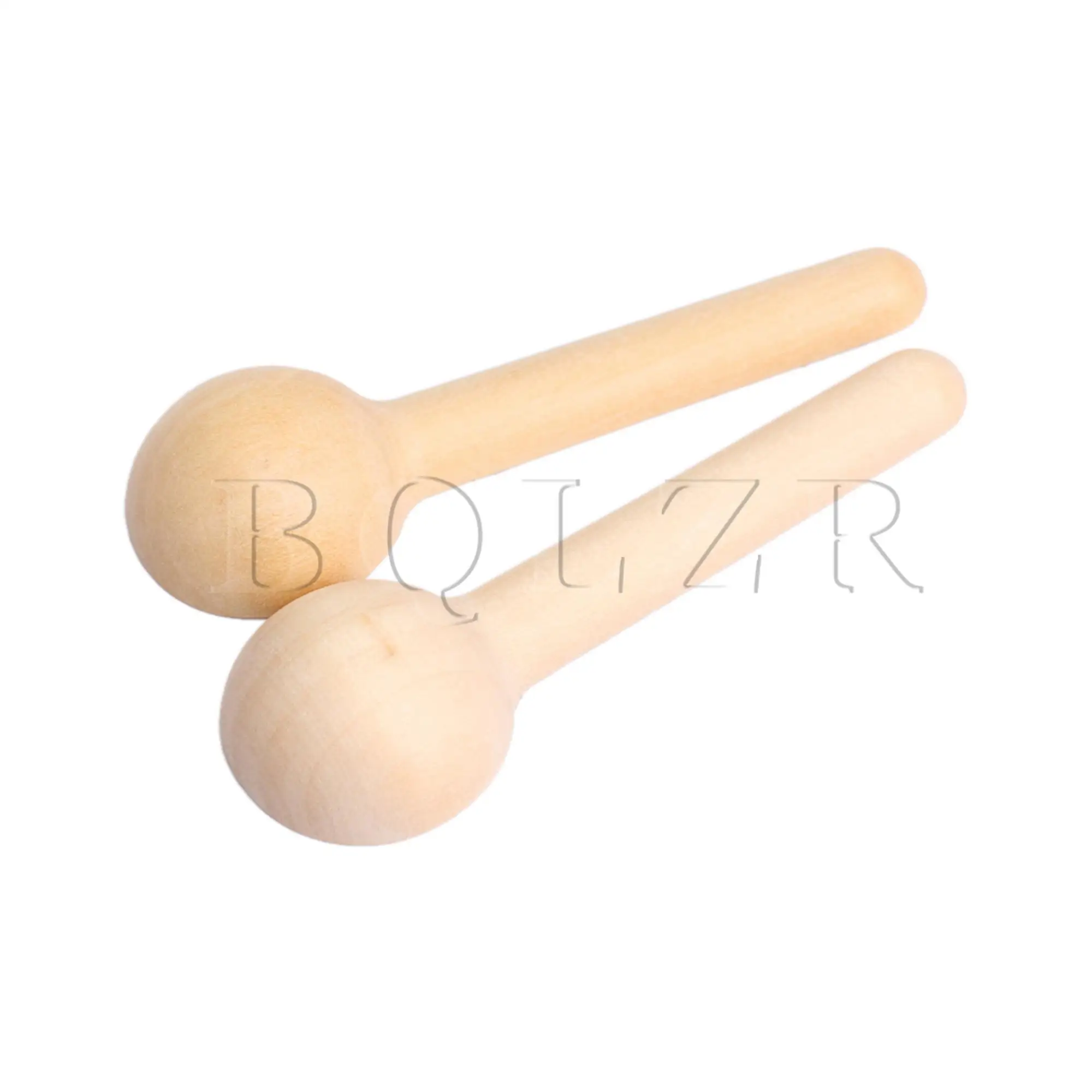 BQLZR 7.5x2.4x1.3cm маленький круглый деревянный кухонные ложки для соли приправ меда