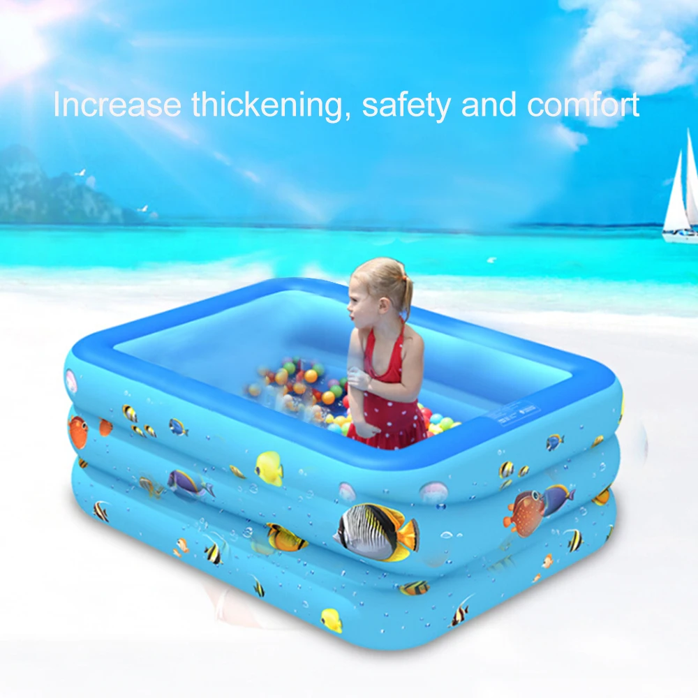 Детская ванна для детского домашнего использования детский надувной летний