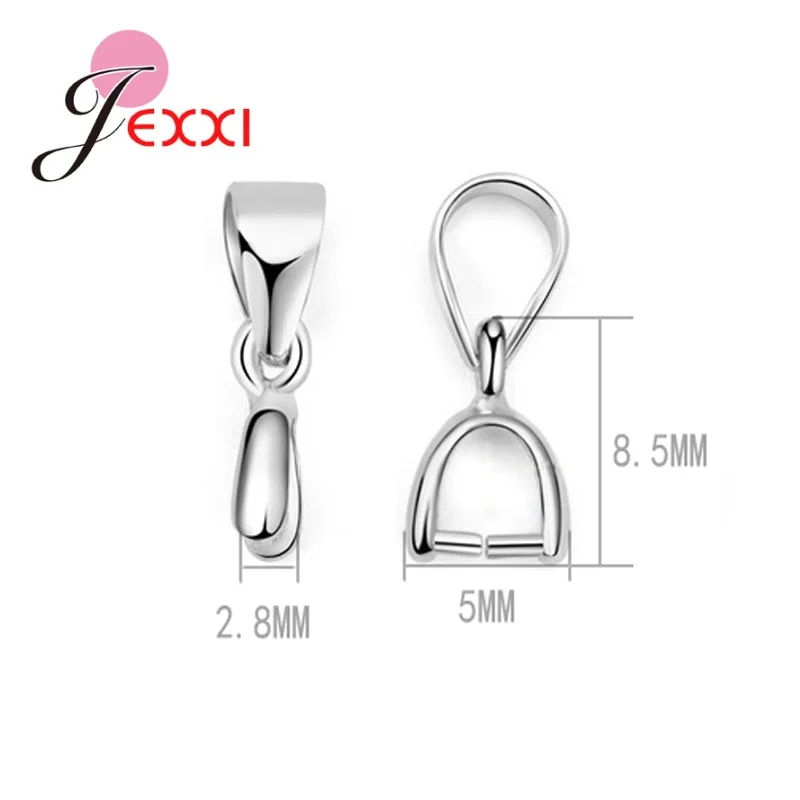 Зажим для бижутерии из серебра 925 пробы 20 шт./лот