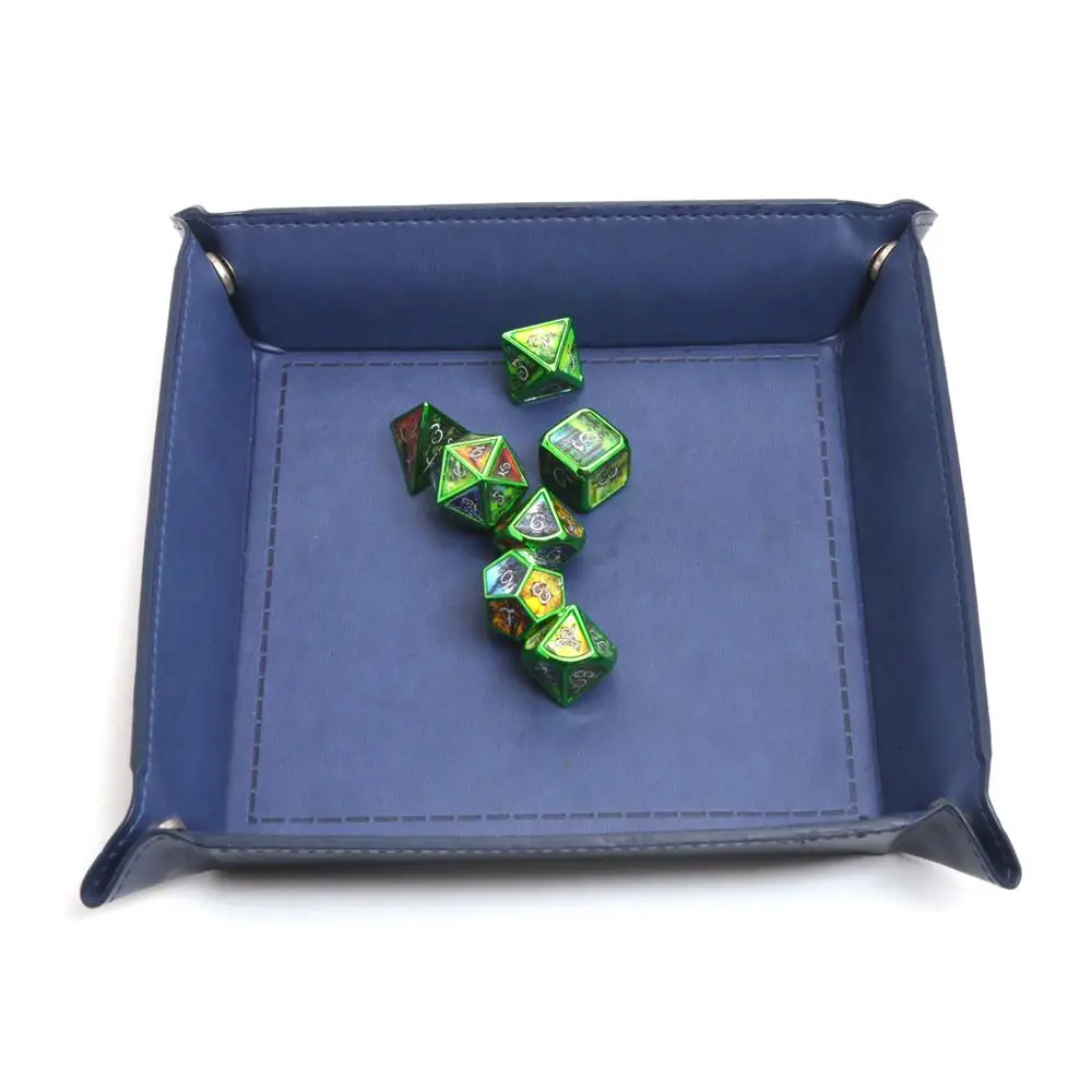 

CHENGSHUO DND Role Playing Game Dice,7 PCS Polyhedral Metal Dice Set, For the Table top games, COC,Warhammer.Or any RPG games