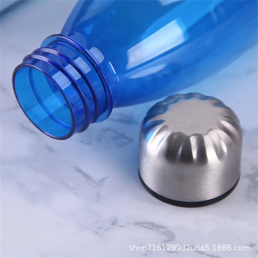 750ml Transparent PS Sports Water Bottle Coke Shape Drinking Canteen Clear BPA Free Gym Outdoor Sport Cup Drink Accessory | Спорт и