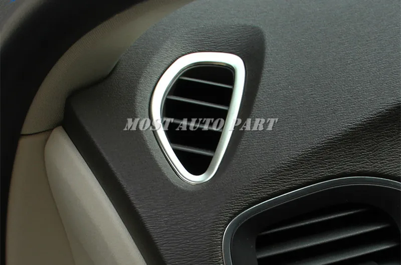 

Interior Dashboard Air Vent Outlet Trim Cover 2pcs For VOLVO V40 2012-2019 Car accesories interior Car Trim