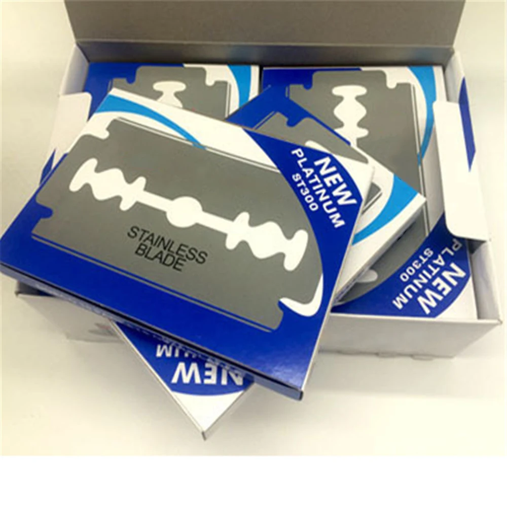 

Dorcoc 200pcs Razor Blades Stainless Steel Safety Razor Blades For Shaving Razor Men Shaver Lames De Rasoir Barber Blade